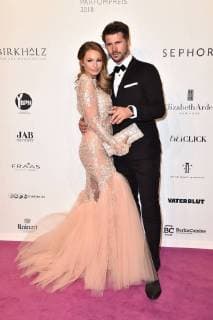 Jana Julie Kilka und Thore Schölermann bei der Ankunft zur Verleihung Deutscher Parfumpreis - Duftstars 2018 am 25.04.2018 in Berlin Deutscher Parfumpreis Duftstars 2018 in Berlin