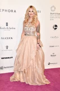 Mirja Du Mont bei der Ankunft zur Verleihung Deutscher Parfumpreis - Duftstars 2018 am 25.04.2018 in Berlin Deutscher Parfumpreis Duftstars 2018 in Berlin