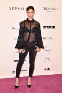 Aylin Tezel bei der Ankunft zur Verleihung Deutscher Parfumpreis - Duftstars 2018 am 25.04.2018 in Berlin Deutscher Parfumpreis Duftstars 2018 in Berlin