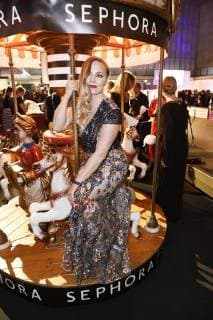 Regina Halmich auf der Aftershow Party nach der 26. Verleihung des Deutschen Parfumpreises Duftstars 2018 im Flughafen Tempelhof. Berlin, 25.04.2018