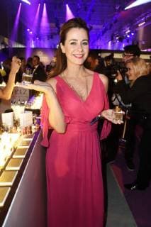Bettina Cramer auf der Aftershow Party nach der 26. Verleihung des Deutschen Parfumpreises Duftstars 2018 im Flughafen Tempelhof. Berlin, 25.04.2018