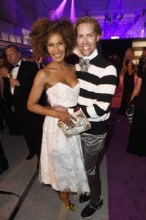 Marie Amiere und Jens Hilbert auf der Aftershow Party nach der 26. Verleihung des Deutschen Parfumpreises Duftstars 2018 im Flughafen Tempelhof. Berlin, 25.04.2018
