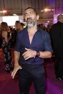 Erdal Yildiz auf der Aftershow Party nach der 26. Verleihung des Deutschen Parfumpreises Duftstars 2018 im Flughafen Tempelhof. Berlin, 25.04.2018