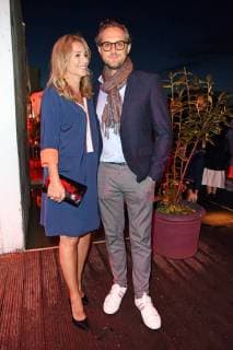 Caroline Beil mit Freund Philipp Sattler beim Bunte New Faces Award Film 2018 im Spindler & Klatt in Berlin am 26.04.2018