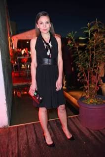 Nadine Warmuth beim Bunte New Faces Award Film 2018 im Spindler & Klatt in Berlin am 26.04.2018
