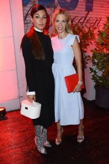 Nilam Farooq, Nina Friederike Gnaedig beim Bunte New Faces Award Film 2018 im Spindler & Klatt in Berlin am 26.04.2018