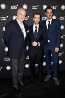 Friedrich von Thun, Vincent Montalescot und Max von Thun bei der Verleihung des 27. Montblanc de la Culture Arts Patronage Award 2018 im Comitehof in der Residenz München. München, 26.04.2018