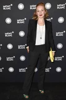 Brigitte Hobmeier bei der Verleihung des 27. Montblanc de la Culture Arts Patronage Award 2018 im Comitehof in der Residenz München. München, 26.04.2018