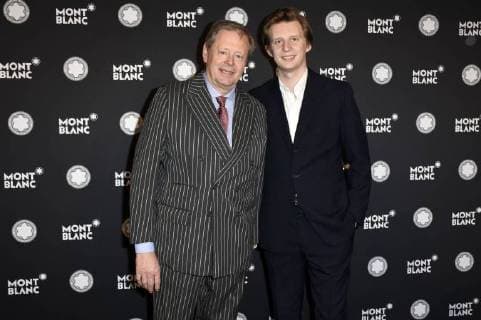 Peter Prinz zu Sayn-Wittgenstein Berleburg und Constantin Prinz zu Sayn-Wittgenstein bei der Verleihung des 27. Montblanc de la Culture Arts Patronage Award 2018 im Comitehof in der Residenz München. München, 26.04.2018