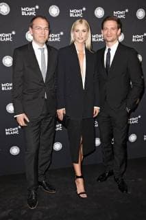 Oliver Gößler, Lena Gercke und August Wittgenstein bei der Verleihung des 27. Montblanc de la Culture Arts Patronage Award 2018 im Comitehof in der Residenz München. München, 26.04.2018