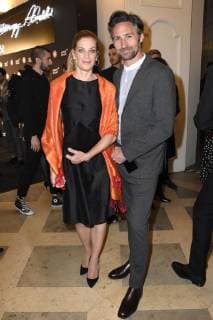 Marie Bäumer und Benjamin Sadler bei der Verleihung des 27. Montblanc de la Culture Arts Patronage Award 2018 im Comitehof in der Residenz München. München, 26.04.2018