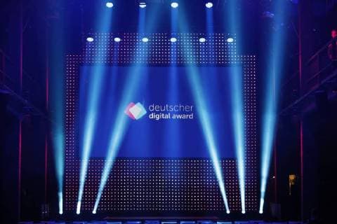 Deutschen Digital Award 2018 des Bundesverbands der Digital Wirtschaft (BVDW) am 26.04.2018 in Berlin