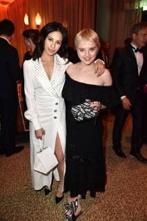 Gizem Emre und Jella Haase bei der Deutscher Filmpreis 2018 Aftershowparty am 27.04.2018 in Berlin Deutscher Filmpreis 2018 in Berlin - Party Aftershow