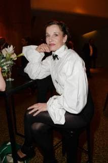 Meret Becker, Deutschen Filmpreis 2018 in der Messe Berlin am27.04.2018