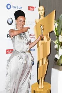 Katja Riemann bei der Verleihung des Deutschen Filmpreises 2018 in der Messe Berlin. Berlin, 27.04.2018