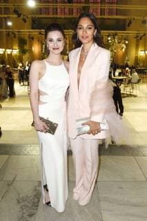 Natalia Rudziewicz und Nilam Farooq bei der Aftershow Party des Deutschen Filmpreises 2018 im Palais am Funkturm. Berlin, 27.04.2018