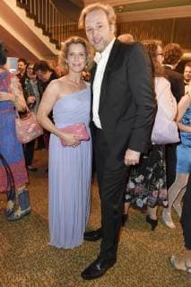 Valerie Niehaus und Stephan Grossmann bei der Aftershow Party des Deutschen Filmpreises 2018 im Palais am Funkturm. Berlin, 27.04.2018