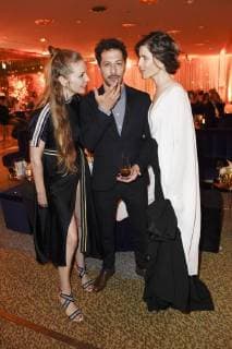Pheline Roggan, Fahri Yardim und Christina Hecke bei der Aftershow Party des Deutschen Filmpreises 2018 im Palais am Funkturm. Berlin, 27.04.2018