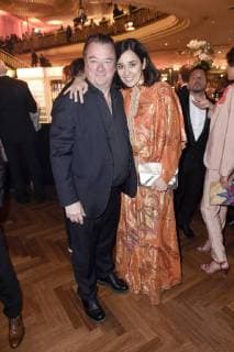 Peter Kurth und Dorka Gryllus bei der Aftershow Party des Deutschen Filmpreises 2018 im Palais am Funkturm. Berlin, 27.04.2018