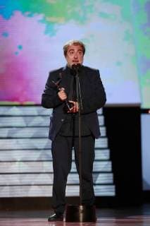 Javier Olivares receives the award for Best Latin American Cinematographic Miniseries or Teleserie at the fifth Platino Ibero-American Film Awards ceremony in Playa del Carmen, Quintana Roo, Mexico, 29 April 2018.FE Jose Mendez Fifth Platino Awards 2018 in Mexico !ACHTUNG: NUR REDAKTIONELLE NUTZUNG!  Copyright: xJoséxMéndezx PLA71 20180430-636606682551049114
