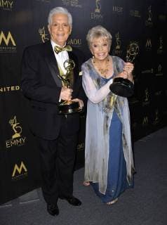 April 29, 2018 - Pasadena, CA, U.S. - 29 April 2018 -Pasadena, California - Bill Hayes, Susan Seaforth Hayes. 45th Annual Daytime Emmy Awards held at Pasadena Civic Center. Photo Credit: AdMedia Pasadena U.S. - ZUMAa123 20180429_zaa_a123_601 Copyright: xBirdiexThompsonx