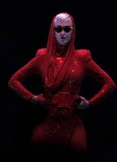 US singer Katy Perry performs on the stage during her concert at Mexico City Arena as part of her world tour Witness The Tour , in Mexico 04 May 2018 (issued on 05 May). Katy Perry in concert !ACHTUNG: NUR REDAKTIONELLE NUTZUNG!  Copyright: xMarioxGuzmánx GRAF8998 20180505-636611081719073368