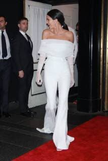 NEW YORK, NY - MAY 7: Kendall Jenner seen leaving The Mark Hotel to attend The Met Gala on May 7, 2018 in New York City. Copyright: xDiegoxCorredorx
