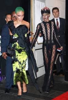 NEW YORK, NY - MAY 7: Cara Delevingne seen leaving The Mark Hotel to attend The Met Gala on May 7, 2018 in New York City. Copyright: xDiegoxCorredorx