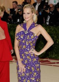 Poppy Delevingne arrives on the red carpet at The Metropolitan Museum of Art s Costume Institute Benefit Heavenly Bodies: Fashion and the Catholic Imagination at Metropolitan Museum of Art in New York City on May 7, 2018.  NYP20180507358 JOHNxANGELILLO
