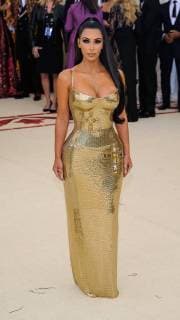 May 7, 2018 - New York, NY, U.S. - 07 May 2018 - New York, New York - Kim Kardashian. 2018 Metropolitan Museum of Art Costume Institute Gala: Heavenly Bodies: Fashion and the Catholic Imagination. Photo Credit: Christopher Smith AdMedia New York U.S. - ZUMAa123 20180507_zaa_a123_026 Copyright: xChristopherxSmithAdmediax