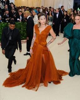 May 7, 2018 - New York, NY, U.S. - 07 May 2018 - New York, New York - Paris Jackson. 2018 Metropolitan Museum of Art Costume Institute Gala: Heavenly Bodies: Fashion and the Catholic Imagination. Photo Credit: Christopher Smith AdMedia New York U.S. - ZUMAa123 20180507_zaa_a123_034 Copyright: xChristopherxSmithAdmediax