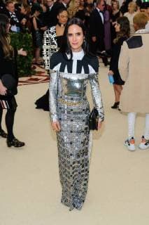 May 7, 2018 - New York, NY, U.S. - 07 May 2018 - New York, New York - Jennifer Connelly. 2018 Metropolitan Museum of Art Costume Institute Gala: Heavenly Bodies: Fashion and the Catholic Imagination. Photo Credit: Christopher Smith AdMedia New York U.S. - ZUMAa123 20180507_zaa_a123_053 Copyright: xChristopherxSmithAdmediax