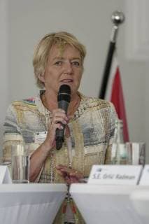 Birgit Collin-Langen Mitglied des Europäischen Parlaments IHK: EU-Forum 07.05.2018 *** Birgit Collin Langen Member of the European Parliament IHK EU Forum 07 05 2018