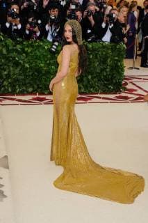 May 7, 2018 - New York, NY, U.S. - 07 May 2018 - New York, New York - Olivia Munn. 2018 Metropolitan Museum of Art Costume Institute Gala: Heavenly Bodies: Fashion and the Catholic Imagination. Photo Credit: Christopher Smith AdMedia New York U.S. - ZUMAa123 20180507_zaa_a123_331 Copyright: xChristopherxSmithAdmediax