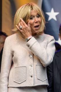 Verleihung des internationalen Karlspreises zu Aachen, 10.05.2018 Brigitte Macron bei der Verleihung des internationalen Karlspreises zu Aachen am 10.05.2018, , Aacgeb NRW Deutschland