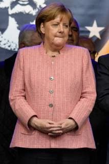 Verleihung des internationalen Karlspreises zu Aachen, 10.05.2018 Bundeskanzlerin Dr. Angela Merkel bei der Verleihung des internationalen Karlspreises zu Aachen am 10.05.2018, , Aacgeb NRW Deutschland