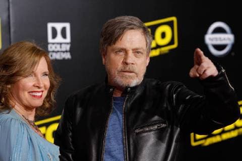 Marilou York, Mark Hamill at the Premiere of Lucasfilm s Solo: A Star Wars Story held in Hollywood, CA, May 10, 2018. Photo by Joseph Martinez PictureLux Los Angeles CA USA  Copyright: xJosephxMartinezx 33591_115JM