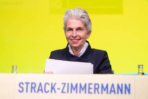 12.05.2018, Berlin, Deutschland, GER, 69.Ordentlicher Bundesparteitag der Freien Demokraten (FDP), Innovation Nation, Marie-Agnes Strack-Zimmermann MdB *** 12 05 2018 Berlin Germany GER 69 Ordinary Federal Party of the Free Democrats FDP Innovation Nation Marie Agnes Strack Zimmermann MdB