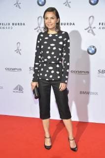 Felix Burda Award in Berlin Nadine Warmuth Ankunft zur Preisverleihung und Ehrung des 15. Felix Burde Award im Hotel Adlon Kempinski in Berlin am 13.05.2018