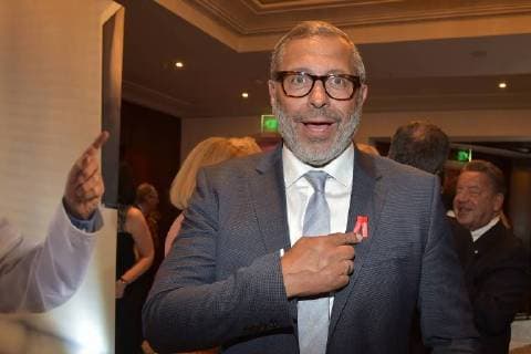Jimmy Hartwig Get Together Party zur Preisverleihung und Ehrung des 15. Felix Burda Award im Hotel Adlon Kempinski in Berlin am 13.05.2018