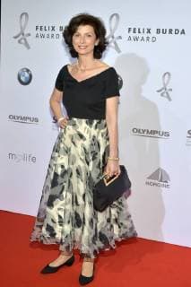 Marijam Agischewa Ankunft zur Preisverleihung und Ehrung des 15. Felix Burda Award im Hotel Adlon Kempinski in Berlin am 13.05.2018