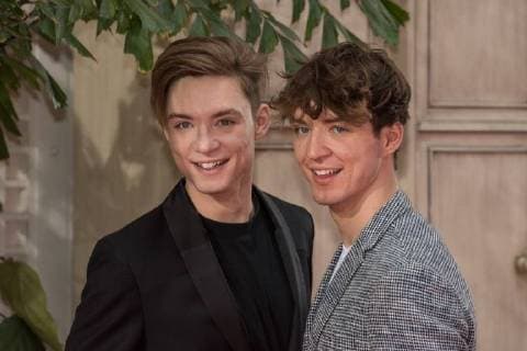 Berlin GER, Berlin, Felix Burda Award, Hotel Adlon Kempinski v.l. Heiko Lochmann - Saenger - Die Lochis - Roman Lochmann, 13.05.2018, Felix Burda Award 2018, Copyright: xUwexKoch xEibner-Pressefotox EP_ukh