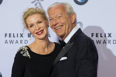 Berlin GER, Berlin, Felix Burda Award, Hotel Adlon Kempinski v.l. Grit Weiss, Prof. Dr. Jo Groebel, Psychologe, 13.05.2018, Felix Burda Award 2018, Copyright: xUwexKoch xEibner-Pressefotox EP_ukh