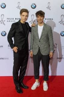 Berlin GER, Berlin, Felix Burda Award, Hotel Adlon Kempinski v.l. Heiko Lochmann - Saenger - Die Lochis - Roman Lochmann, 13.05.2018, Felix Burda Award 2018, Copyright: xUwexKoch xEibner-Pressefotox EP_ukh