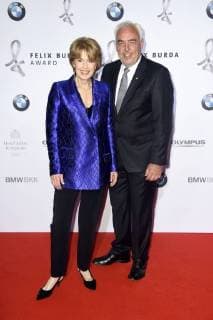 Christa Maar und Hans-Reiner Schröder bei der Verleihung des Felix Burda Award 2018 im Hotel Adlon Kempinski. Berlin, 13.05.2018