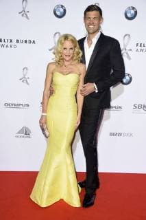 Sonja Kiefer mit Freund Cedric Schwarz bei der Verleihung des Felix Burda Award 2018 im Hotel Adlon Kempinski. Berlin, 13.05.2018