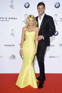 Sonja Kiefer mit Freund Cedric Schwarz bei der Verleihung des Felix Burda Award 2018 im Hotel Adlon Kempinski. Berlin, 13.05.2018
