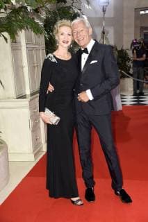Jo Groebel mit Gattin Grit Weiss bei der Verleihung des Felix Burda Award 2018 im Hotel Adlon Kempinski. Berlin, 13.05.2018