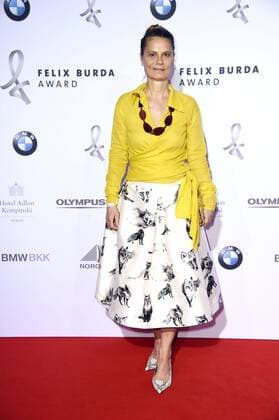 Sarah Wiener bei der Verleihung des Felix Burda Award 2018 im Hotel Adlon Kempinski. Berlin, 13.05.2018