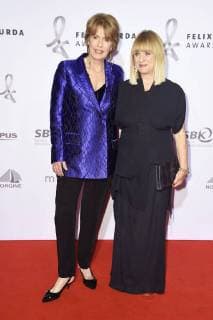 Christa Maar und Patricia Riekel bei der Verleihung des Felix Burda Award 2018 im Hotel Adlon Kempinski. Berlin, 13.05.2018